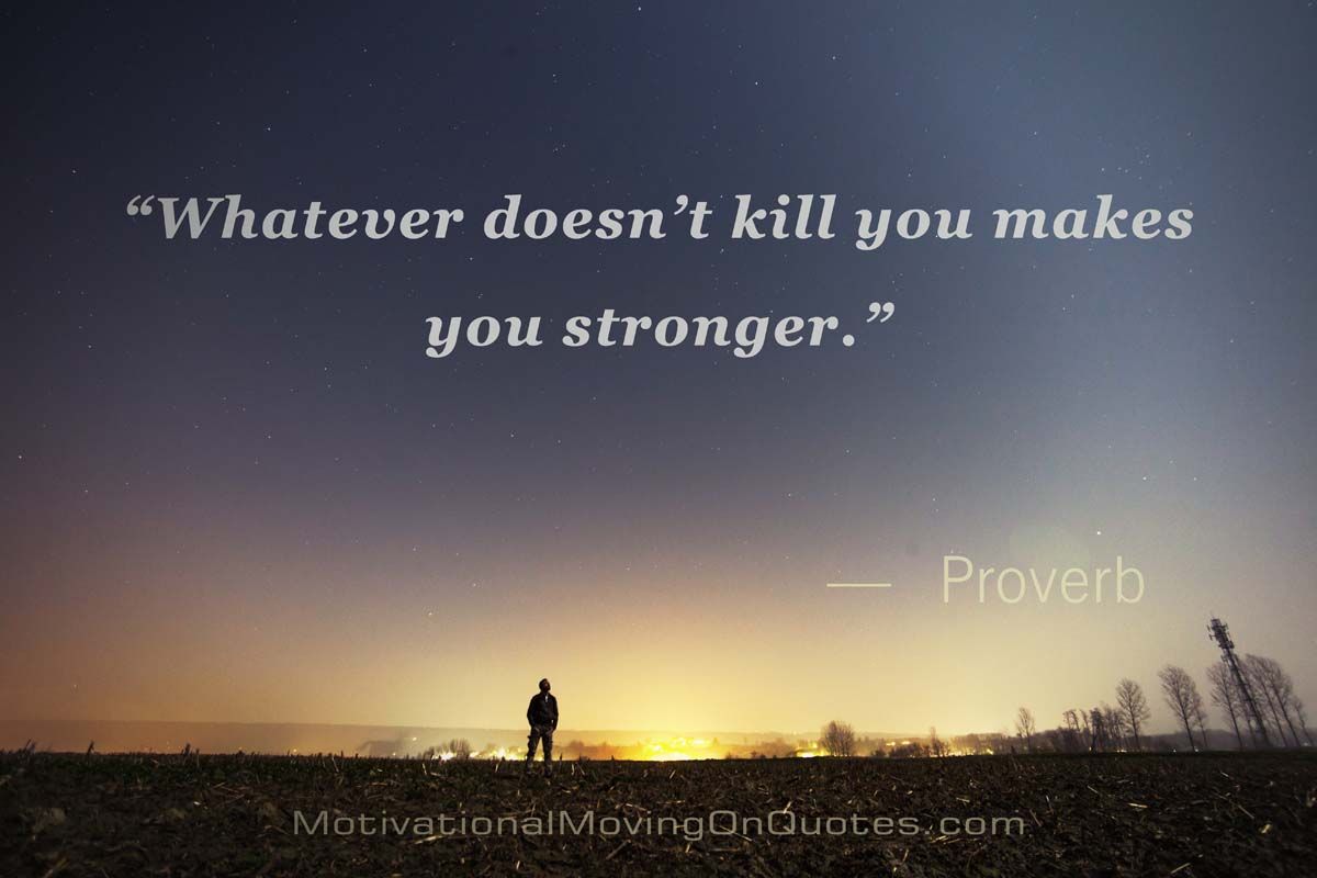Makes you stronger перевод