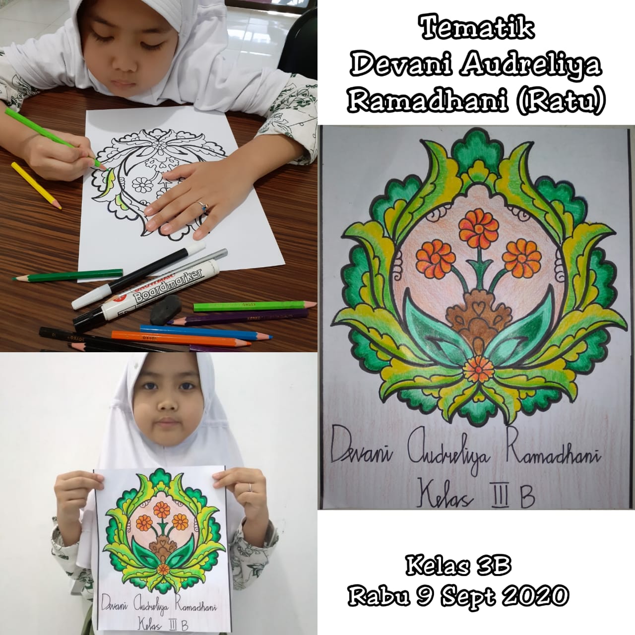 MUSLANA: Gambar Dekoratif pada Tumbuhan