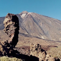Roque Cinchado en el Parque Nacional del Teide