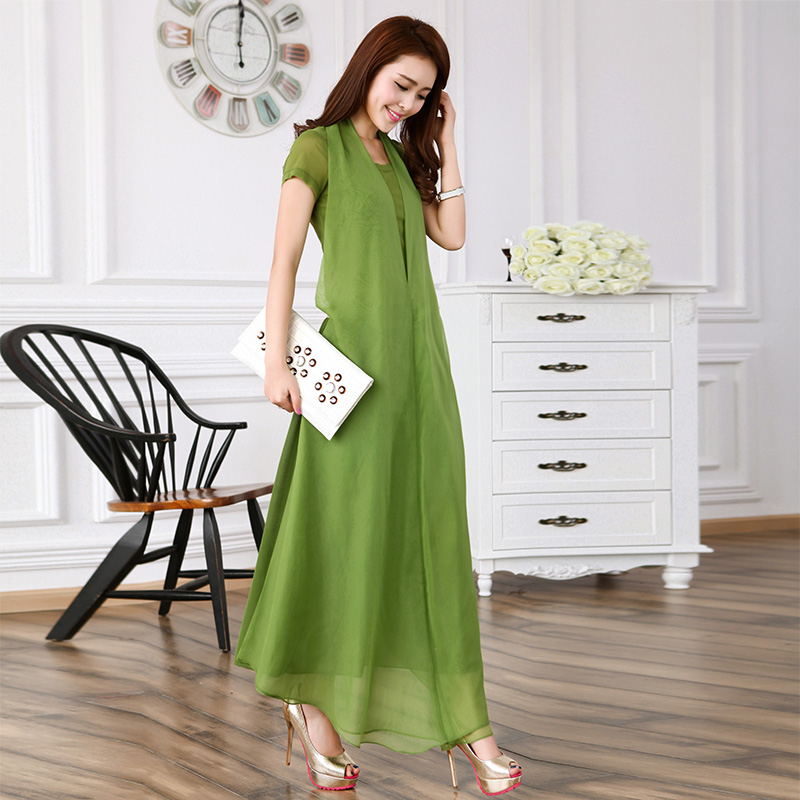 Info 51+ Model Baju Dress Panjang Sifon