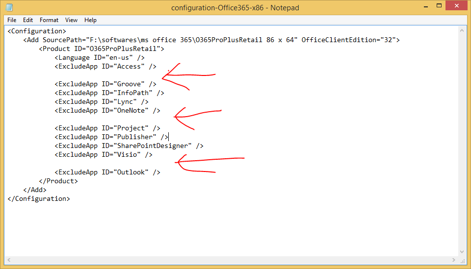 Manu Tech Help How to install limited Microsoft office 365 apps