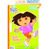 Giant Steps! (Dora The Explorer) (Giant Coloring Book) Best Price