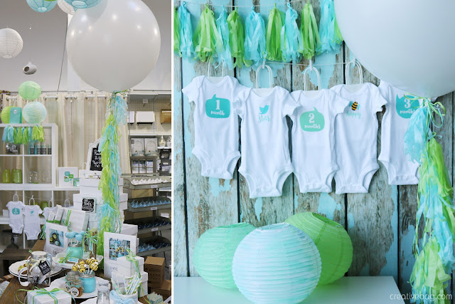 birds and bees gender neutral baby shower | Creative Bag