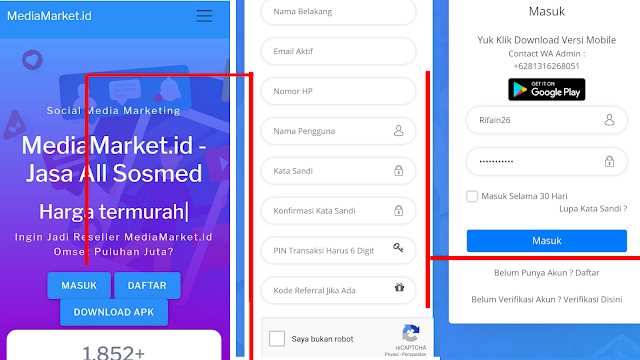 Cara Menggunakan Situs Follower Instagram di Mediamarket.id Cara Menggunakan Situs Follower Instagram di Mediamarket.id