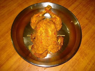 Chicken Or Murga Musallam Recipe In Hindi