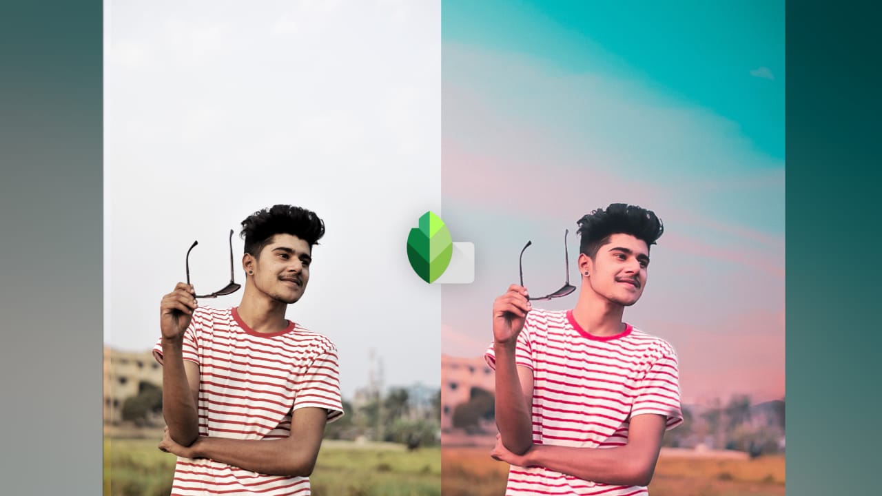 Snapseed Best Background Changing Trick [AF Edit]