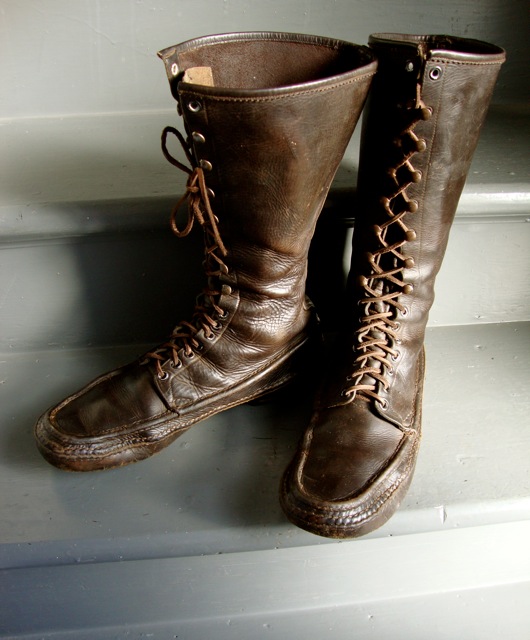 RIVETED: 1910'S RUSSELL HUNTING BOOTS