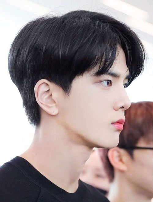 ทรงผมชายไว้หน้าม้าสไตล์เกาหลี