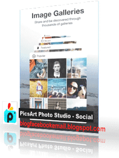 aplikasi android untuk kamera terbaik PicsArt Photo Studio - Social
