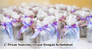 Pesan Souvenir Sesuai Dengan Kebutuhan