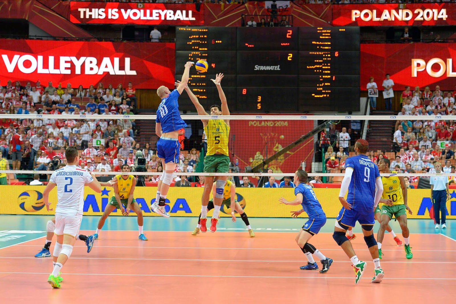 Vivre l'international Coupe du monde L'équipe de France de volley au