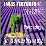 Featured on Thriving on Thursday