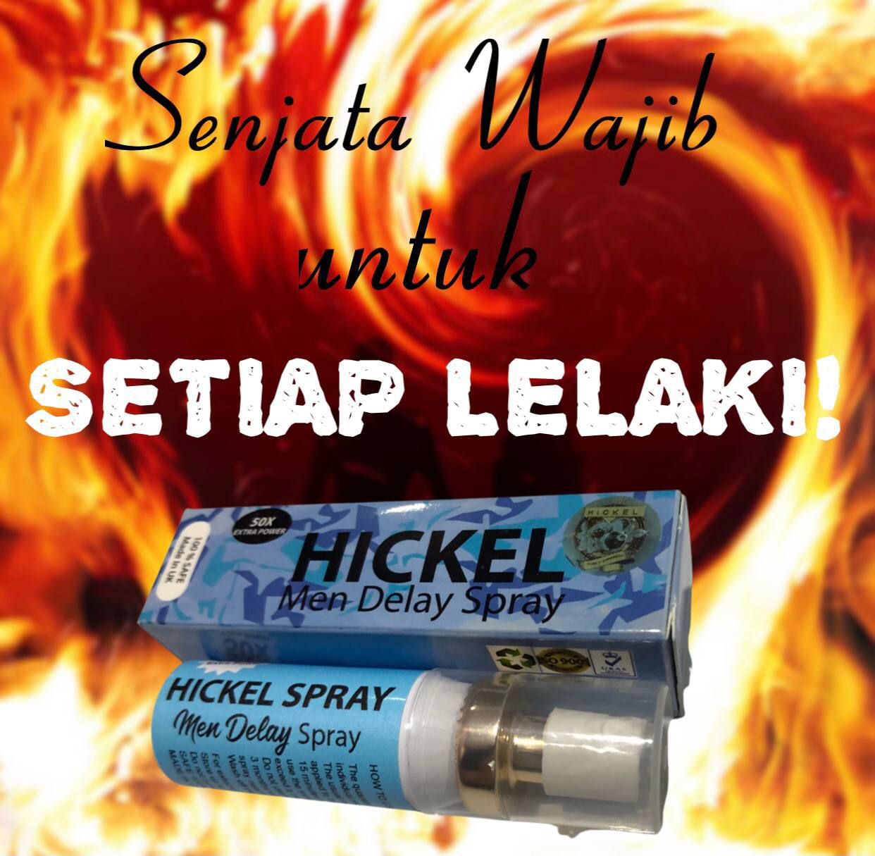 IKLAN UBAT KUAT Hickel spray tahan lama lelaki