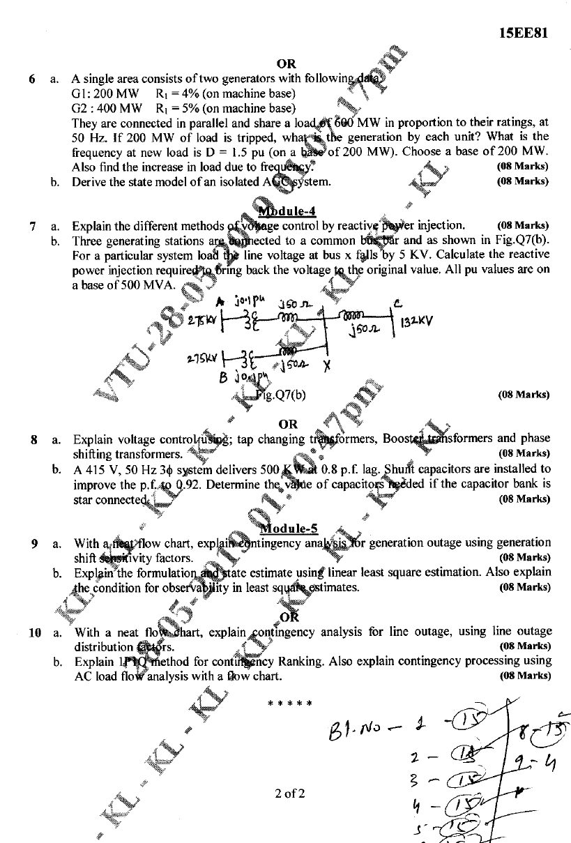 Visvesvaraya Technological University B.E. ELECTRICAL & ELECTRONICS