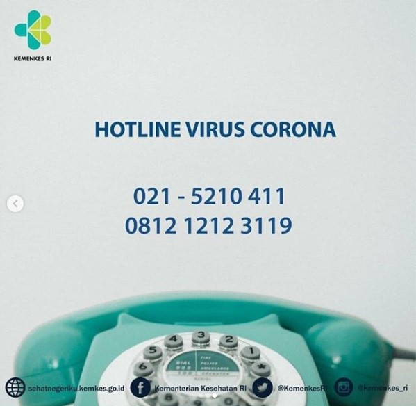 hotline virus corona indonesia