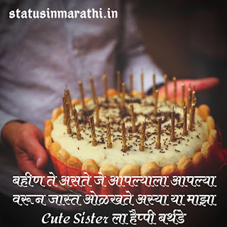 Birthday Wishes For Sister In Marathi Font