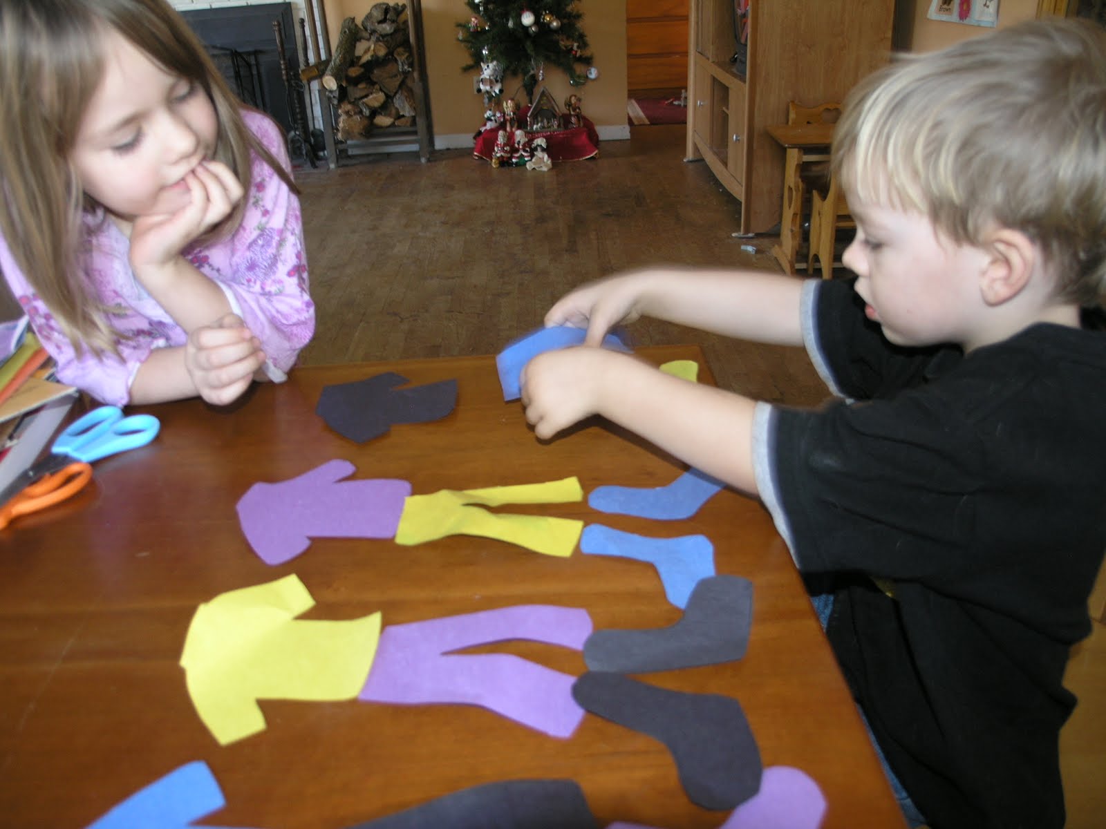 To Every Purpose Paper Pants, Shirts and Socks A mix, match, pair