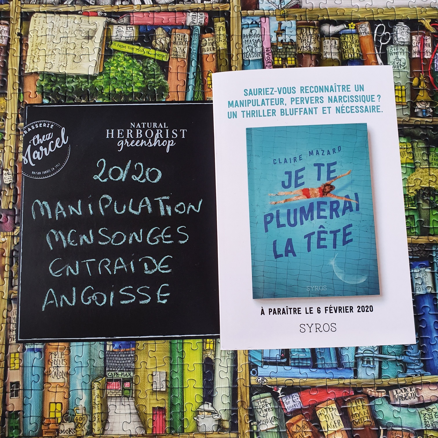 Les lectures de Mylène Je te plumerai la tête de Claire Mazard