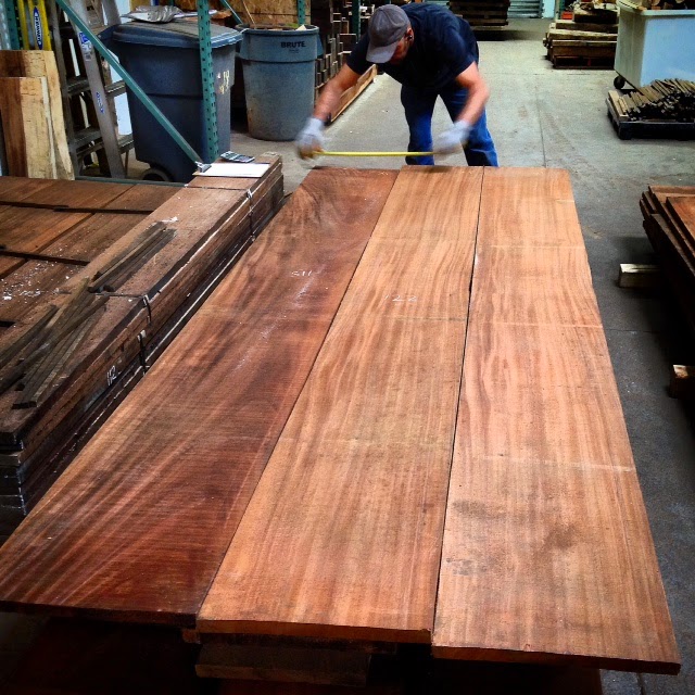 Tropical Exotic Hardwoods 4/4 Parota Lumber!