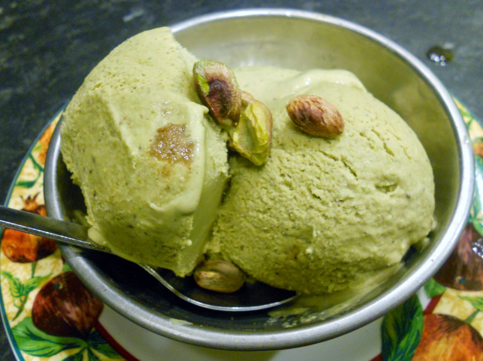 Pistachio Halva Ice Cream