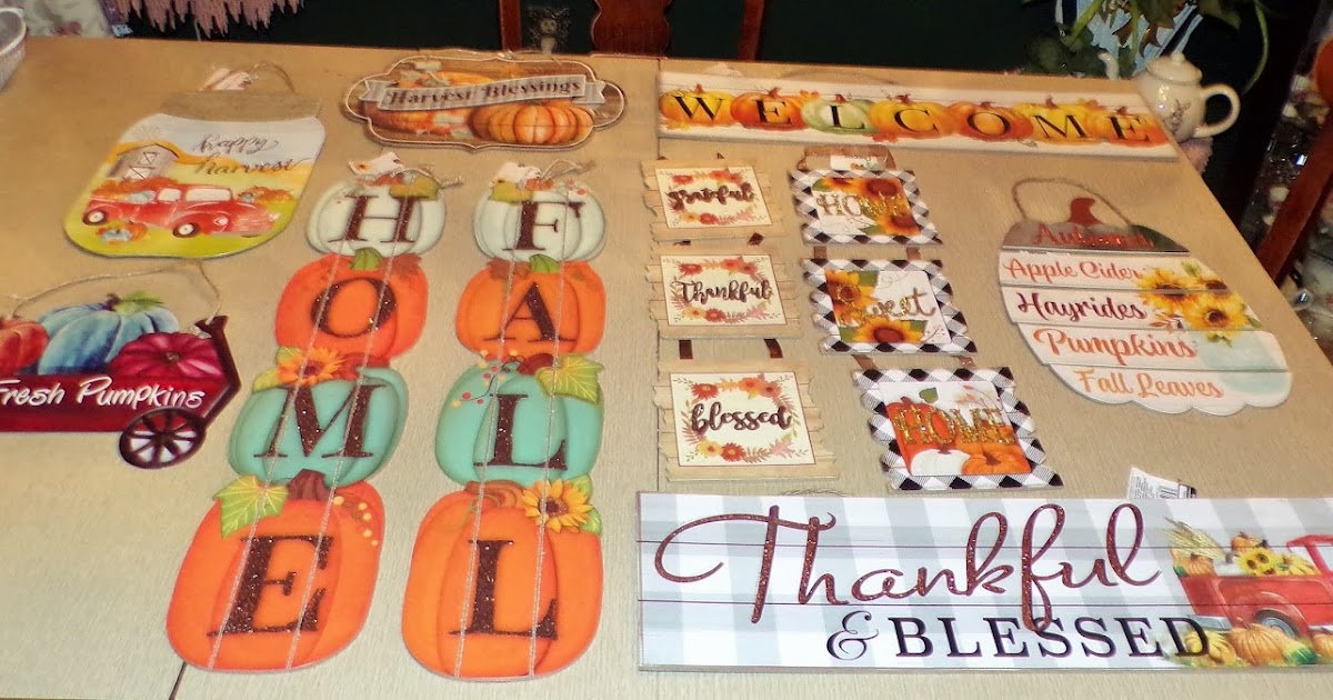 DEBBIEDABBLE BLOG Dollar Tree Fall Haul and Crafting