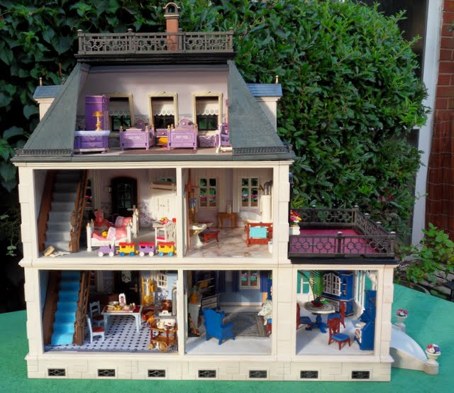 Painted & Furnished Victorian Mansion 5300 | Emma.J's Playmobil