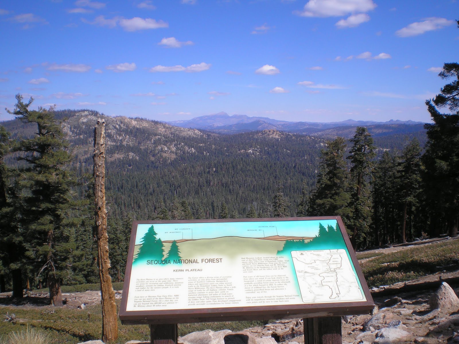 The Road Genealogist Sherman Pass, CA Best View of the Sierra Passes
