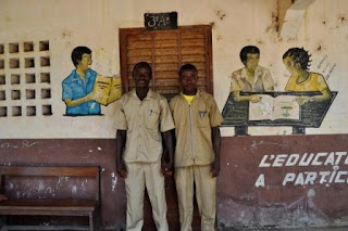 Mohammed Ali Camara and Abdoulaye Barry will be the first in their families to complete formal education