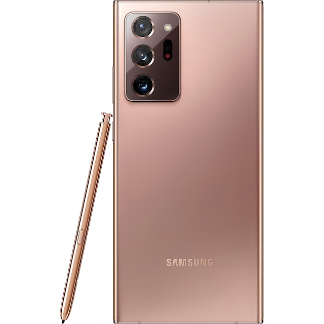 Điện thoại Samsung Galaxy Note 20 Ultra Đồng