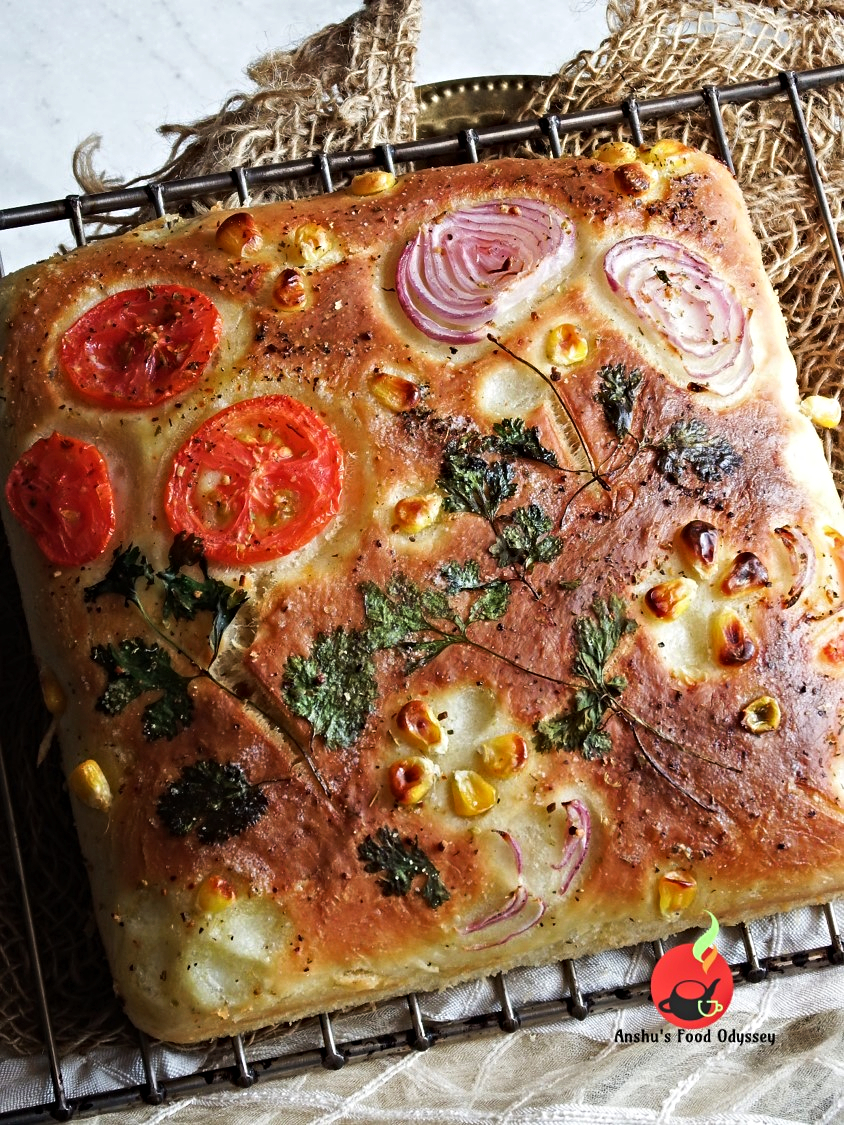 Classic Herbed Focaccia Bread Recipe