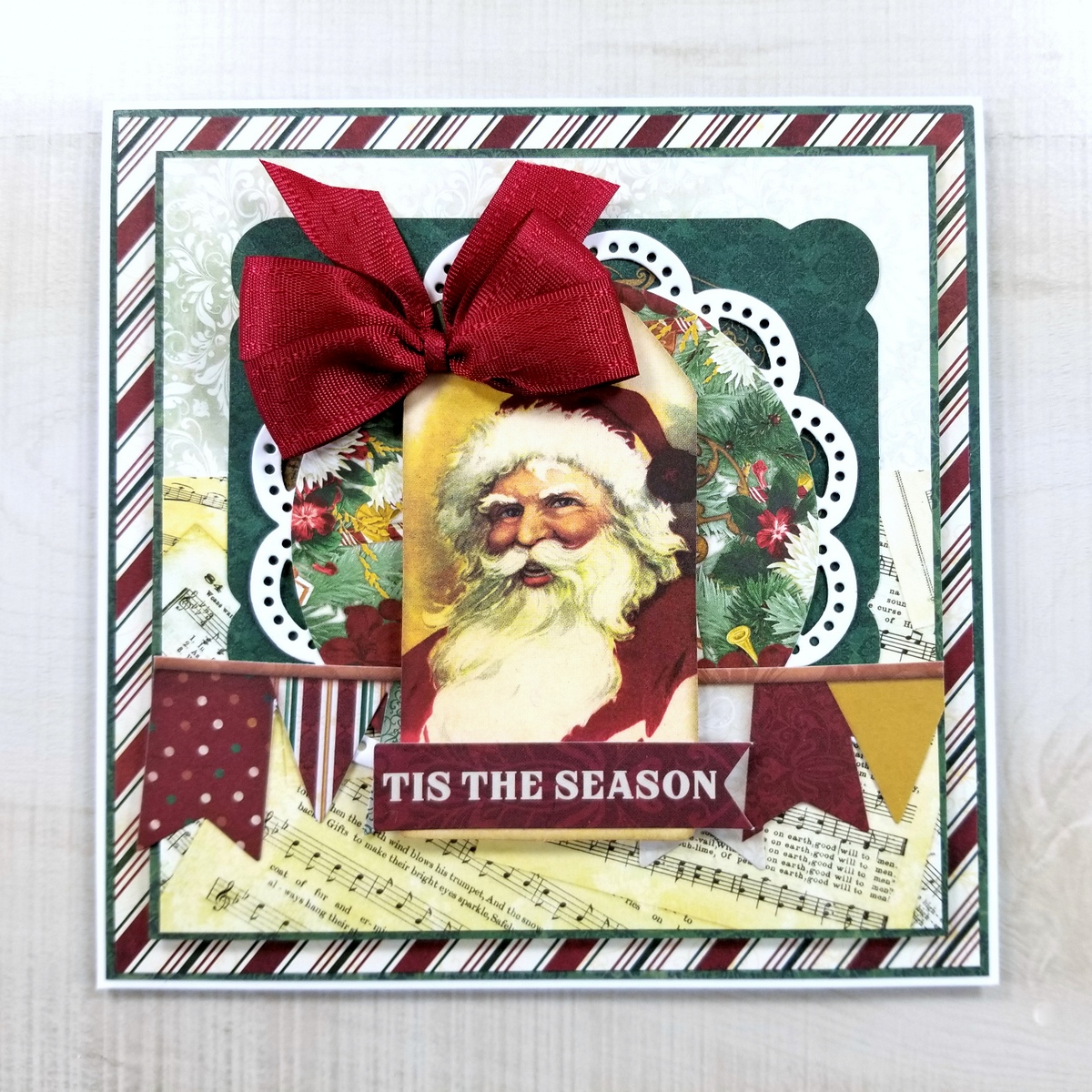 The BoBunny Blog Yuletide Carol Christmas Greeting Cards with Ginny