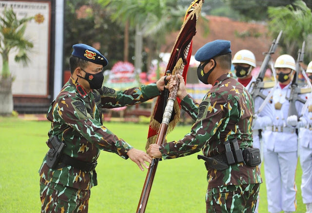 Polda Jateng Gelar Uparaca Penyerahan Dwaja Satbrimob Polda Jateng "Satya Madya Dwipa"