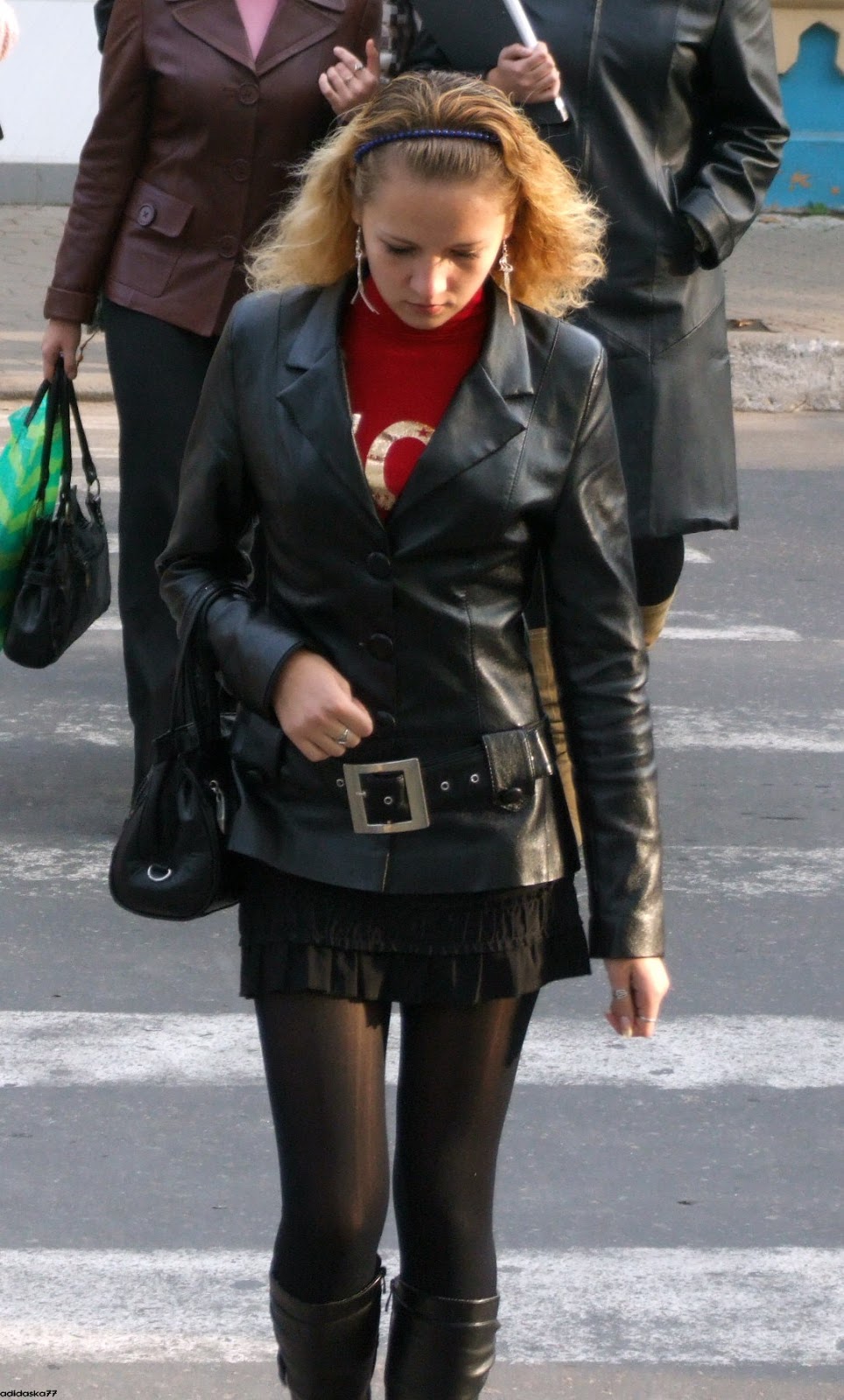 Russian leather women Part 3