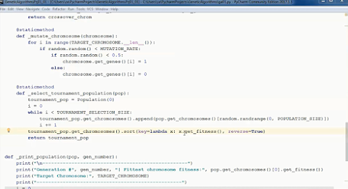 Prototype Project: Genetic Algorithms w/ Python - Tutorial 01