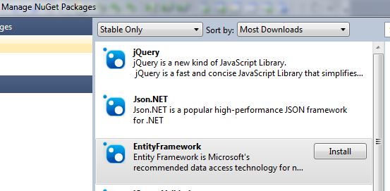 Weekend Projects: MySQL and Entity Framework 5 (EF 5) Code First HOW-TO