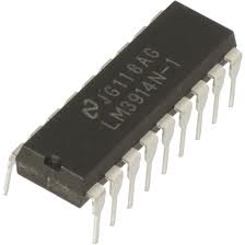 Electronic Circuit Diagrams: LM3914 VU Meter