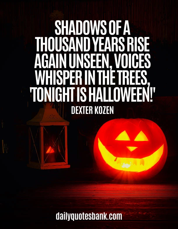 Famous Quotes About Halloween