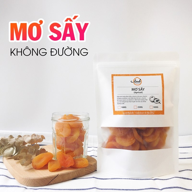 Lanhfoods Mơ sấy lạnh 500gr