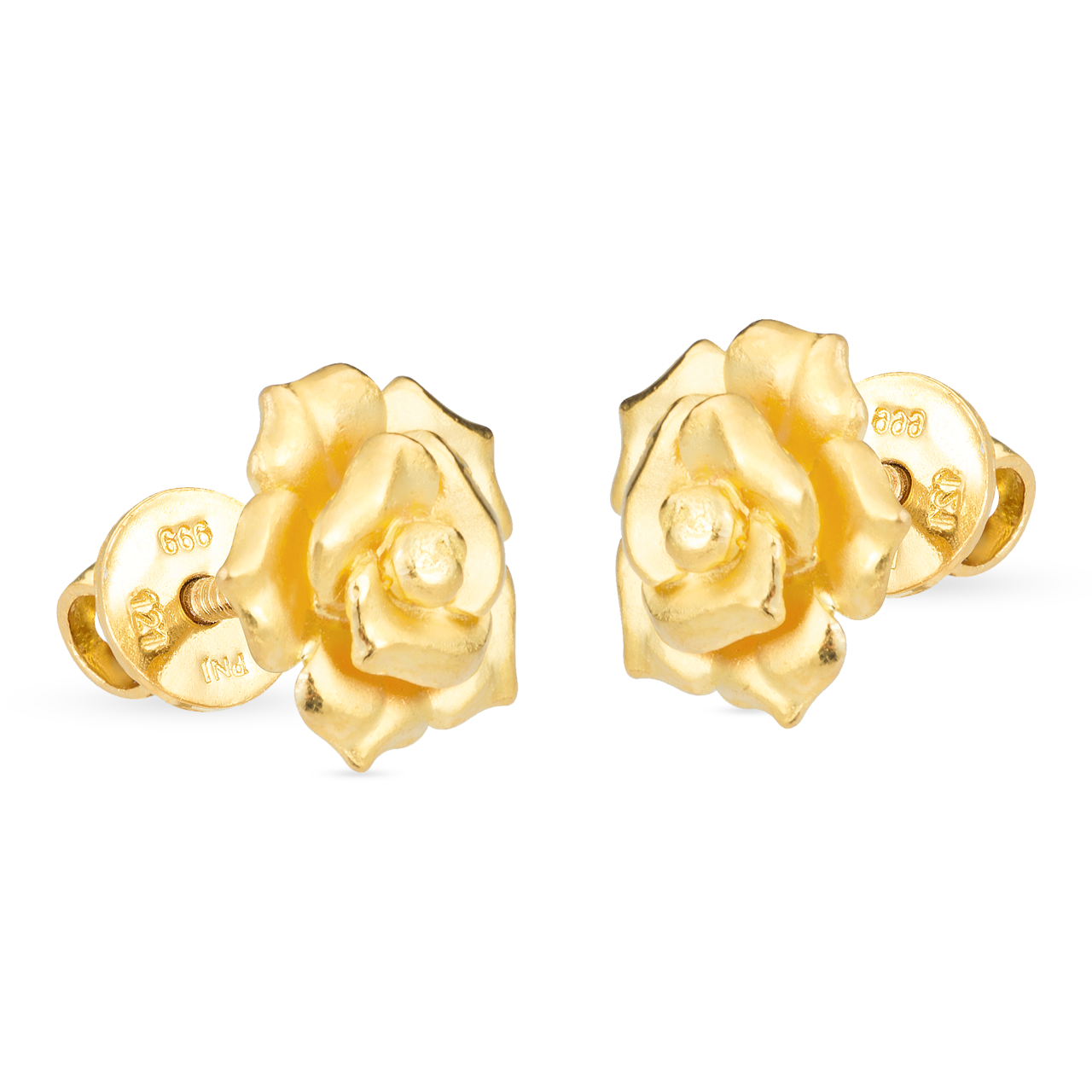 Bông tai cưới Vàng 24K PNJ Tình Hồng 0000Y000084