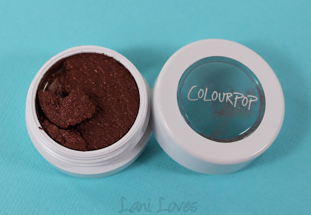 ColourPop Super Shock Shadow - Hot Tamale Swatches & Review