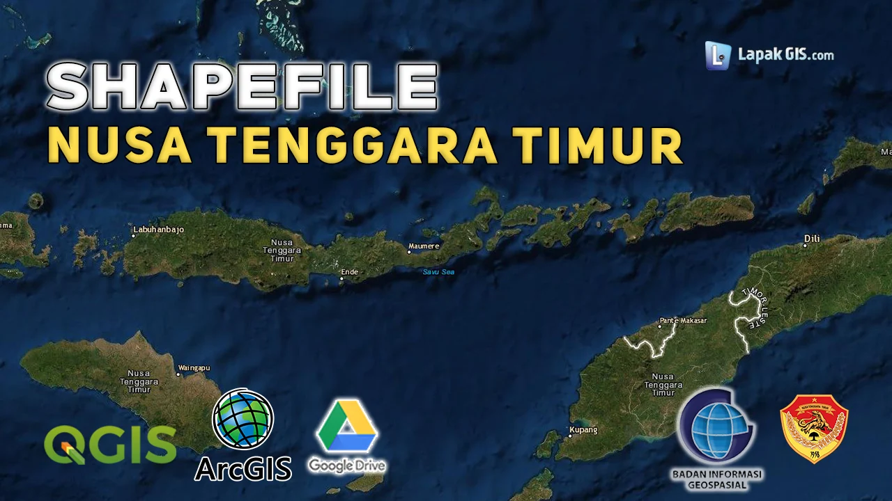 Shapefile Provinsi Nusa Tenggara Timur Terbaru