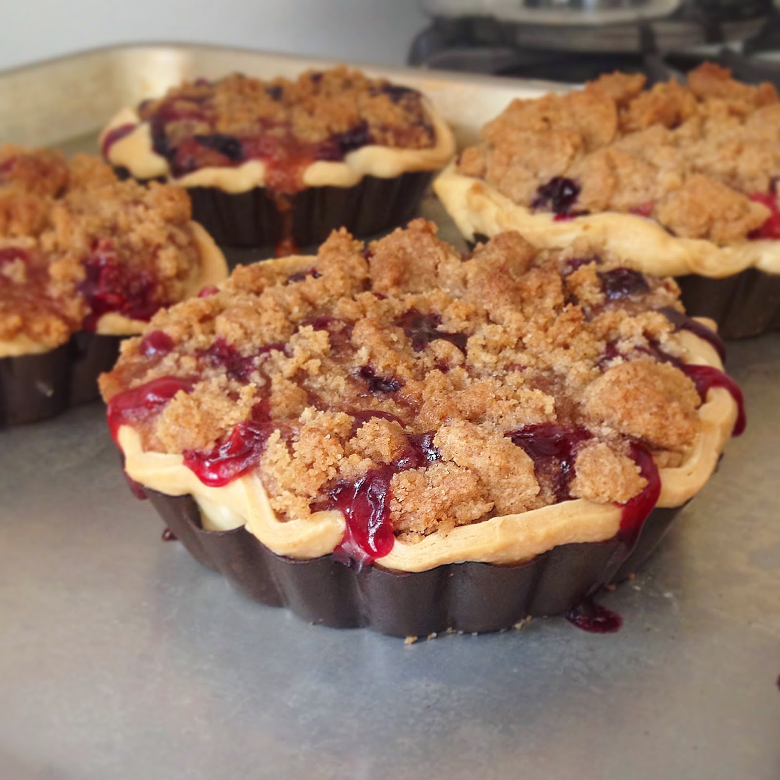 The Dupaix Project Mixed Berry Mini Pies