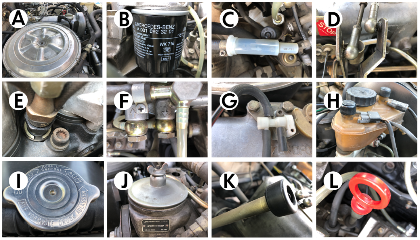 MercedesBenz W123 and R107 DIY Easy Mandatory Maintenance on your W123
