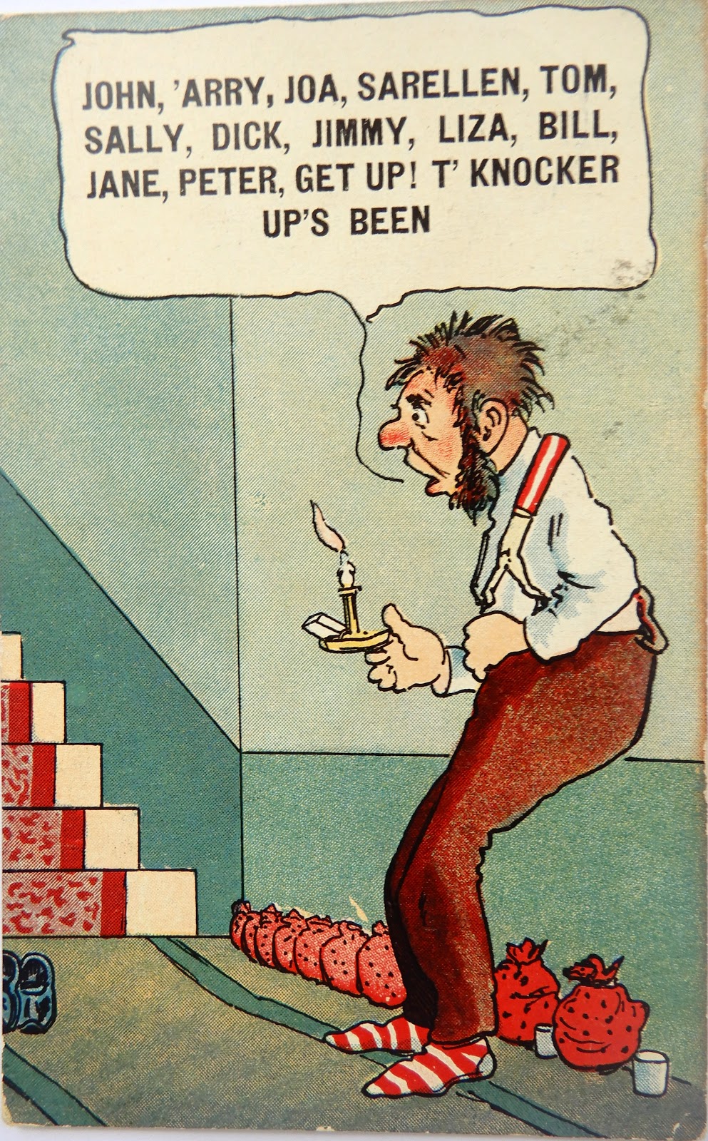 Little Darwin THE KNOCKER UP COMETH