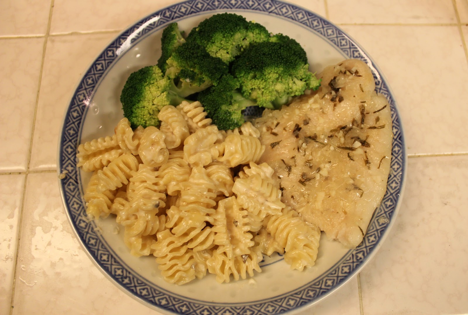 Foodie! White fish with Butter White Wine Sauce