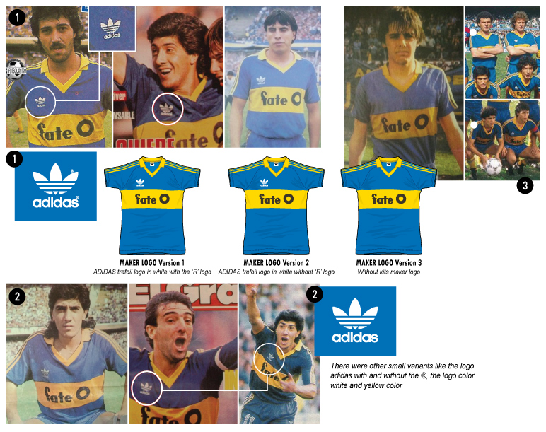 Boca Juniors Adidas 1985 1986 1987 1988 1989 FATE Jersey Shirt Camiset –  foreversoccerjerseys