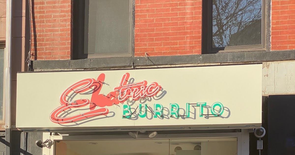 EV Grieve Brought to life Electric Burrito signage arrives on St