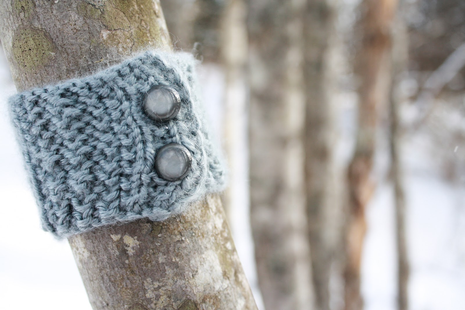 Simple Things Notebook A Pattern for You Knit Bracelet or Cuff