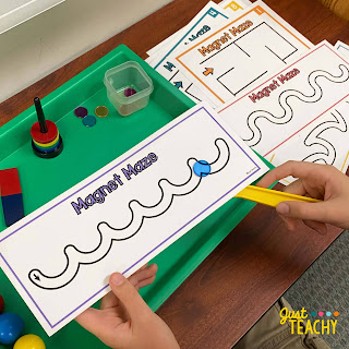 Magnet Mazes to Explore Magnets
