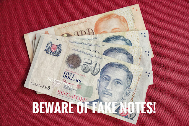 PSA : Fake $50 and $100 notes in circulation